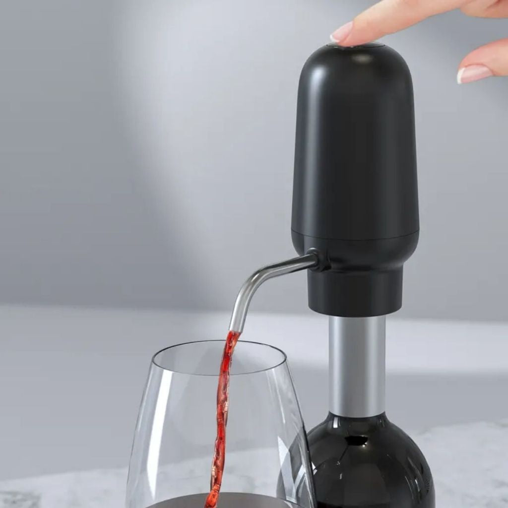 Aerador e Dispenser Elétrico de Vinho