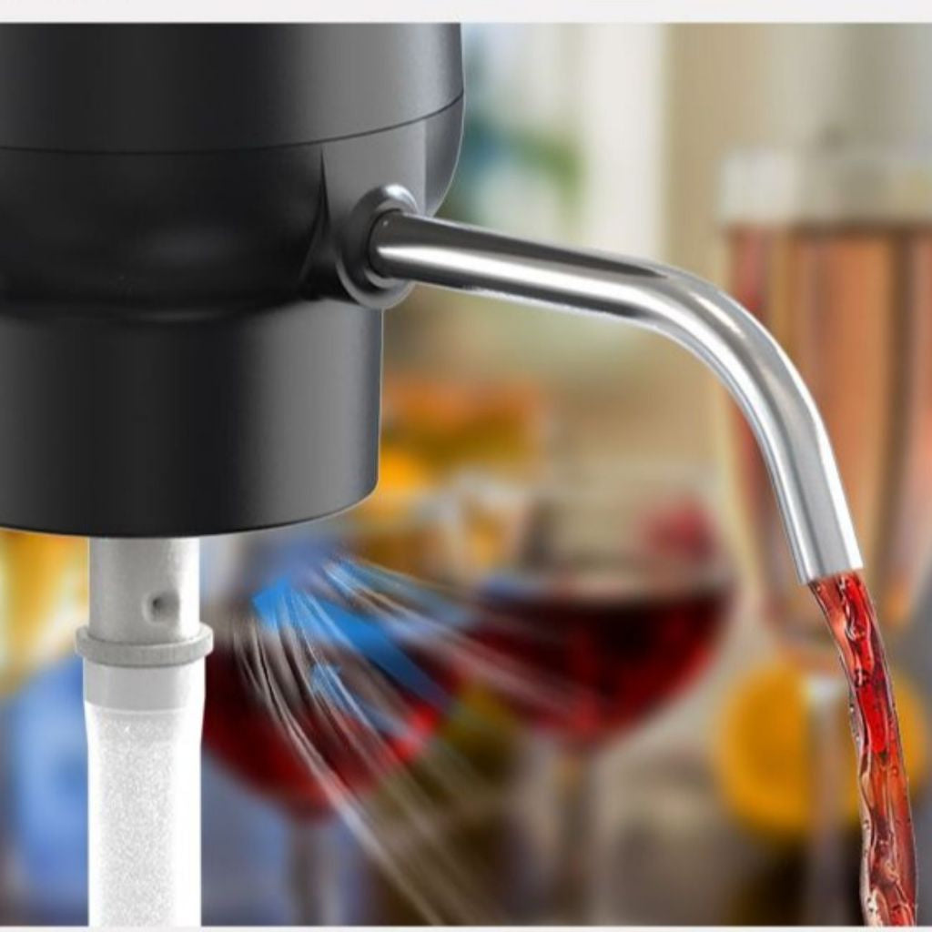 Aerador e Dispenser Elétrico de Vinho