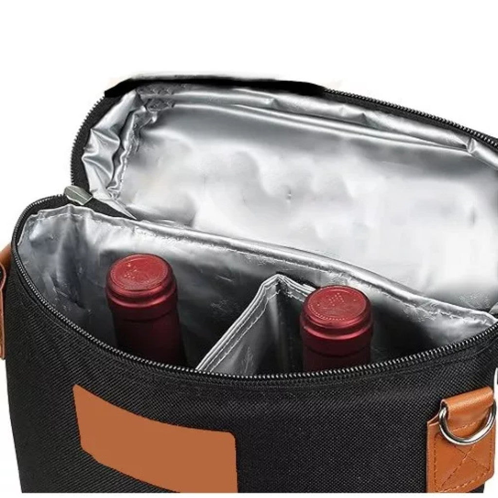 Bolsa Térmica e de Transporte para Vinhos