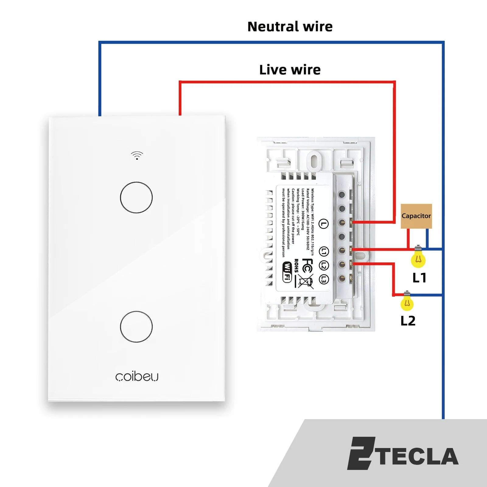 Interruptor Touch Inteligente - Escolha Correta ™ - Escolha Correta